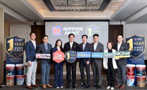 ครั้งแรกของอุตสาหกรรมสีไทย นิปปอนเพนต์ผนึก 6 พันธมิตรโมเดิร์นเทรดชั้นนำ นำร่องเปิดตัว “NIPPON PAINT WORRY FREE” โปรแกรมดูแลคุณภาพฟิล์มสีหลังการขาย ยกระดับความมั่นใจลูกค้าด้วยผลิตภัณฑ์คุณภาพและบริการหลังการขายที่ครบวงจร