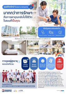 At Bangkok Hospital we understand that true wellness extends beyond physical health.